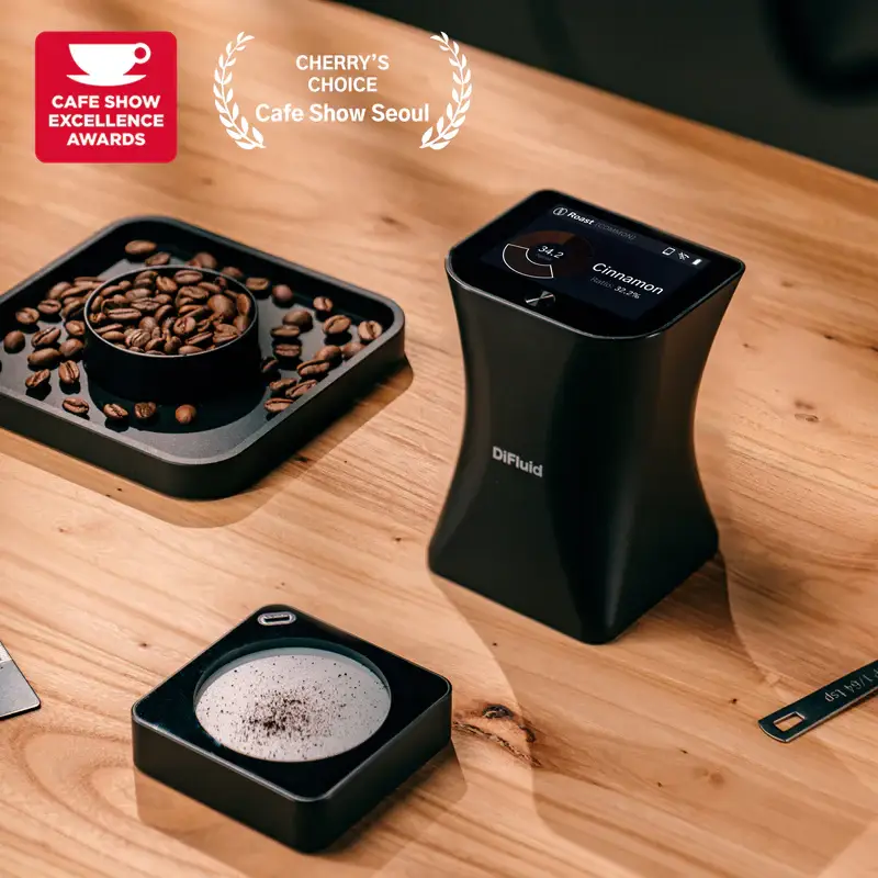 DiFluid Omni Coffee Roast and Grind Analyzer